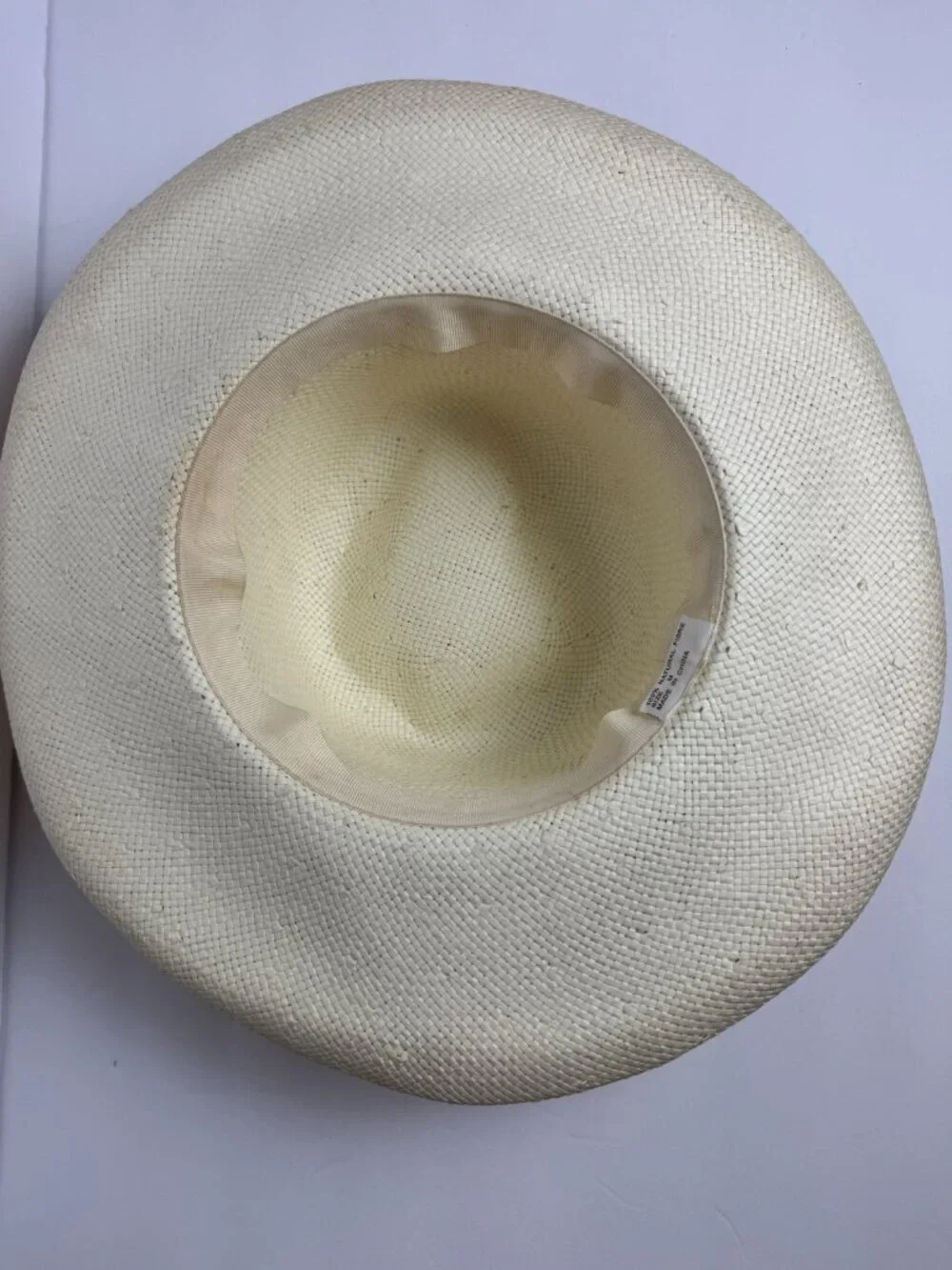 NWOT  Sun Hat Floppy Brim  100% Natural Fibre Shells